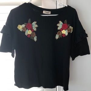 Embroidered top